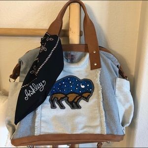 Nena & Co. Leather Convertible Day Bag / Backpack